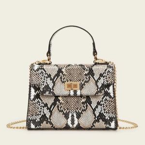 Snakeskin Crossbody Bag